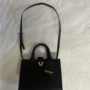 True Religion Black Shoulder Bag